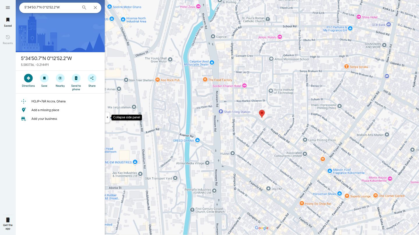Trip Time Consult Office Location - 92 Royal Castle RD Kokomlemle, Accra
